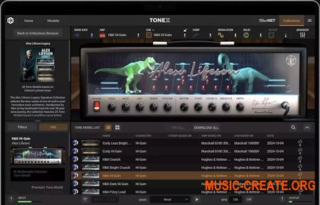 IK Multimedia Alex Lifeson Legacy Signature Collection for TONEX TXP