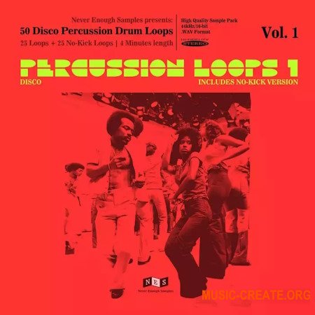 Never Enough Samples Disco Percussion Drum Loops