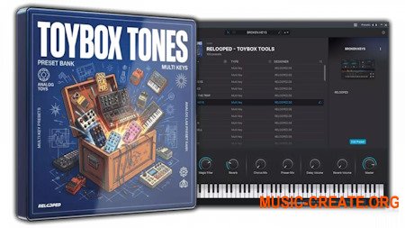 Relooped ToyBox 100 Analog Lab Preset Bank