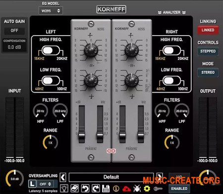 Korneff Audio SITRAL Klangfilter W295 v1.0.1