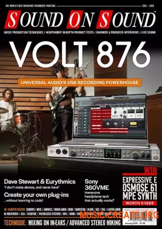 Sound On Sound UK/USA January 2026