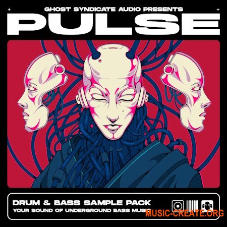 Ghost Syndicate Pulse: Drum & Bass (WAV, MiDi, Ableton Live Drum Rack)