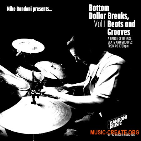 Mike Bandoni Bottom Dollar Breaks, Beats And Grooves Volume 1