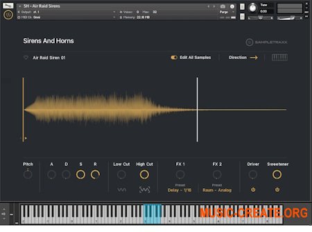 SampleTraxx Sirens and Horns