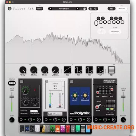 KORG Software Filter Ark