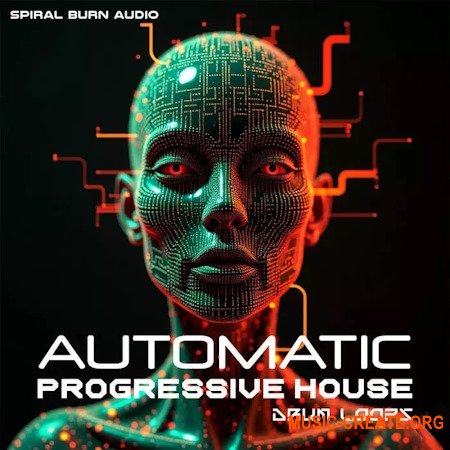 Spiral Burn Audio Automatic Prog House Drum Loops Sample Pack