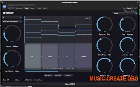 Higher Plane SpaceWalk Ambient Chord Progression Generator