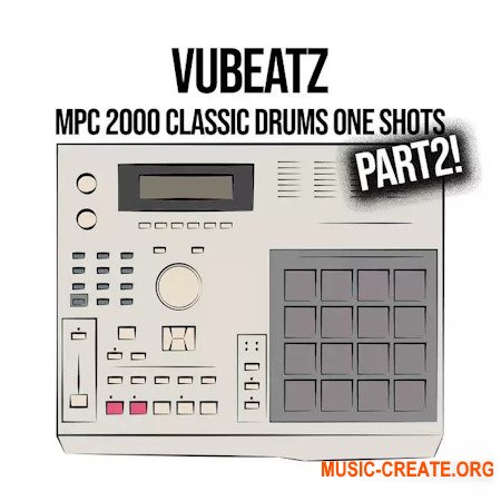 vubeatz Mpc 2000 Classic Drums One Shots Part 2