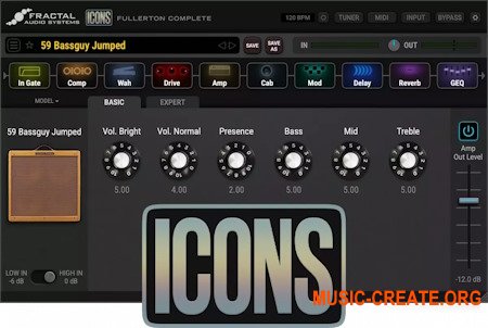 Fractal Audio Systems ICONS Fullerton Complete