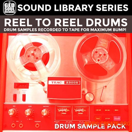 G.E.D. Soul Sound Library Reel To Reel Drums