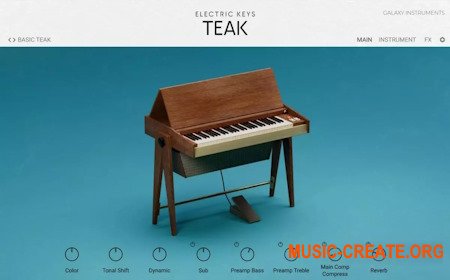 Native Instruments Electric Keys Teak v1.0.0 (KONTAKT)