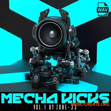 ZONE-33 Hardtek Frenchcore Mecha Kicks Vol​​​​​​​.​​​​​​​1 Sample Pack Hardtek Frenchcore (WAV)