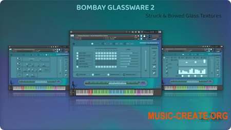 Insanity Samples BOMBAY GLASSWARE 2 - Struck & Bowed Glass Textures (KONTAKT)