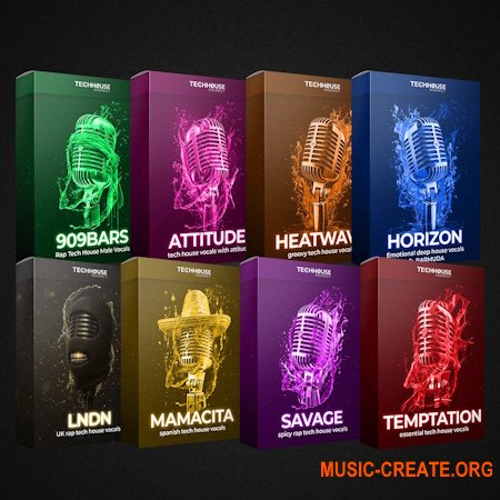 Скидываемся: Tech House Market - Ultimate Tech House Vocal Collection - 2200+ Files - 12 GB