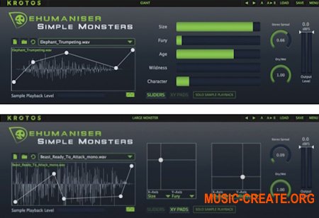 Krotos Dehumaniser Simple Monsters