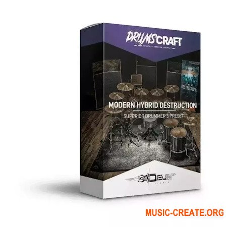 Develop Device Modern Hybrid Destruction: Superior Drummer 3 Preset