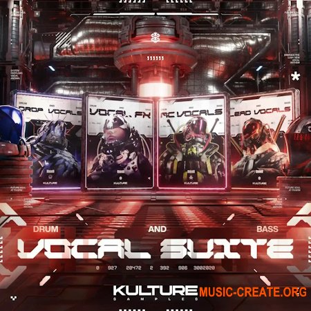Kulture Drum and Bass Vocal Suite (WAV, MiDi)