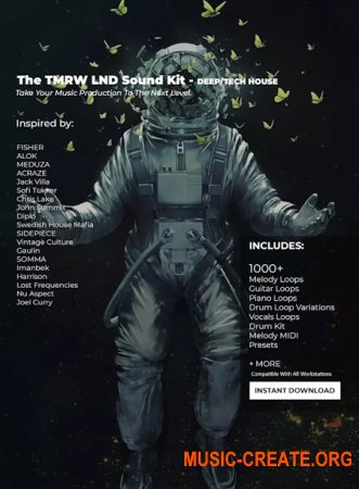 JX Studios TMRW Lnd Deep And Tech House Sound Kit