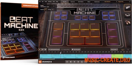 Toontrack Beat Machine EZX v1.0.0 (SOUNDBANK) Repack