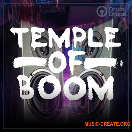 DrumDrops Temple Of Boom (WAV REX) - сэмплы Breaks, Downtempo, Drums, Hip-Hop, Funk, Broken Beats, Percussion, Soul