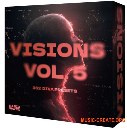 Basic Wavez Visions Vol.5 Platinum Version (WAV MiDi Diva Presets)