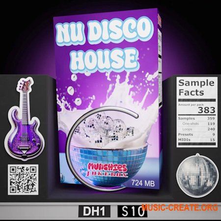Munchies Jukebox Nu Disco House Vol.1 (WAV MiDi Serum presets)