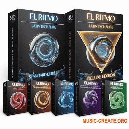 Rhythm HQ El Ritmo Latin Tech Suite Deluxe Edition (WAV MiDi Serum 2 Presets)