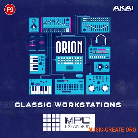 AKAI F9 Instruments F9 Orion Classic Workstations (MPC Expansion XPN Standalone)