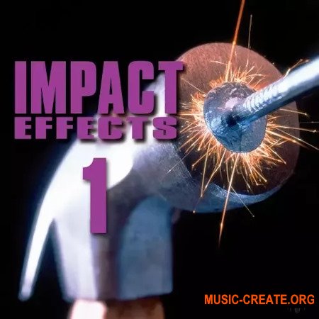 Sound Ideas Impact Effects 1 Impact Sound Effects Library 24/48 kHz