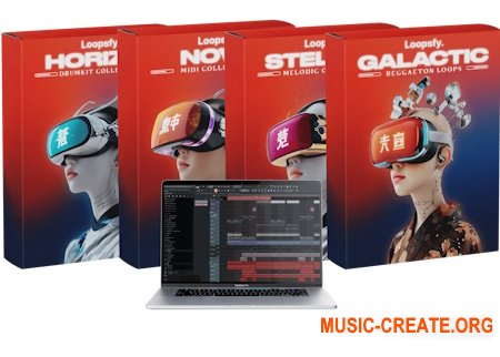Loopsfy Infinity Mega Pack (WAV MiDi FL STUDiO)