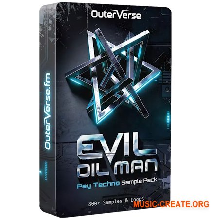 OuterVerse Evil Oil Man Psy Techno Sample Pack (WAV Ableton Project)