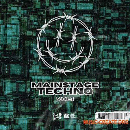 Olly James Mainstage Techno Vol.1 (WAV, MIDI, Serum presets)