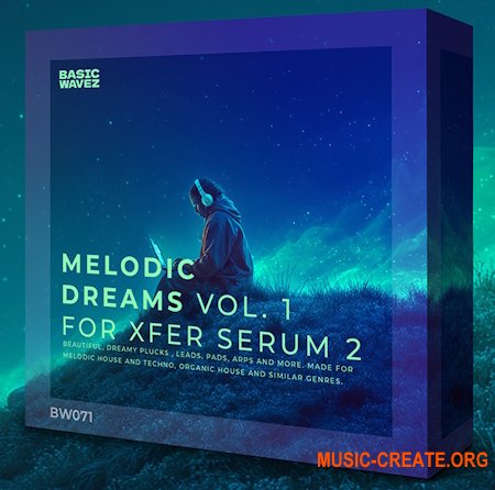Basic Wavez Melodic Dreams Vol. 1 (Serum 2 Presets)