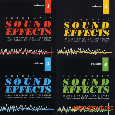 Authentic Sound Effects Vol.1-4 (FLAC)
