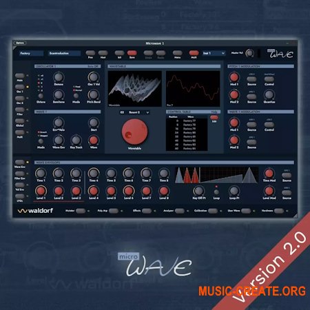 Waldorf Microwave 1 Plugin v2.0.0 WiN / macOS