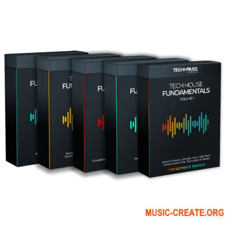 Tech House Market Tech House Fundamentals V1 Bundle (WAV, MiDi, Serum presets)