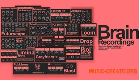Emi liano Brain Recordings v2.0 Lucien Dargue Series Max For Live for Ableton and Push (AMXD)