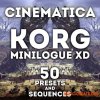 LFO Store SR Korg Minilogue XD Cinematica 50 Presets & 38 Sequences