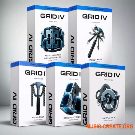 Odd Frequency GRID 4 Full Bundle (WAV MiDi Serum 2 presets)