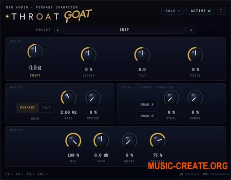 RTM Audio Throatgoat