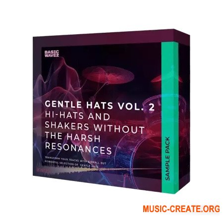 Basic Wavez Gentle Hats Vol.2–Hi-hats And Shakers Without The Harsh Resonances