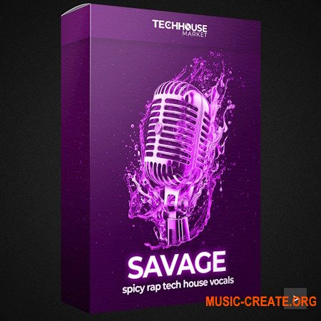 Tech House Market Savage Tech House Vocal Sample Pack