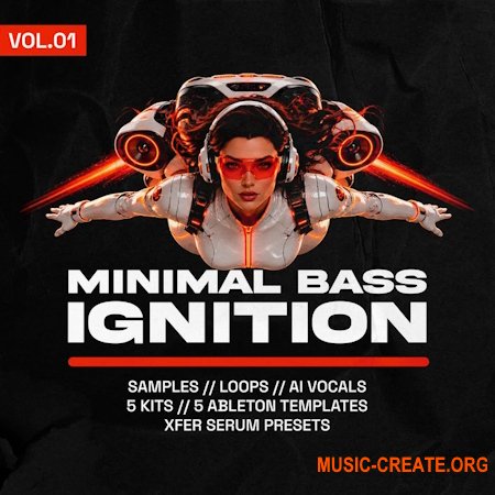 Rverso Loops Minimal Bass Ignition Vol.01 - Ultimate Edition (WAV, Serum 2 Presets, Ableton Live Projects)