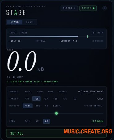 RTM Audio Stage v2