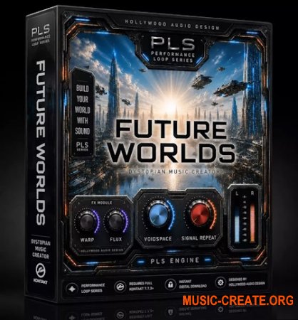 Hollywood Audio Design FUTURE WORLDS (KONTAKT WAV)
