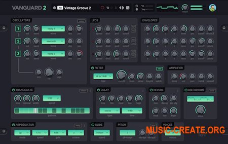 reFX Vanguard v2.0.1 CE (Team V.R) - аналоговый синтезатор