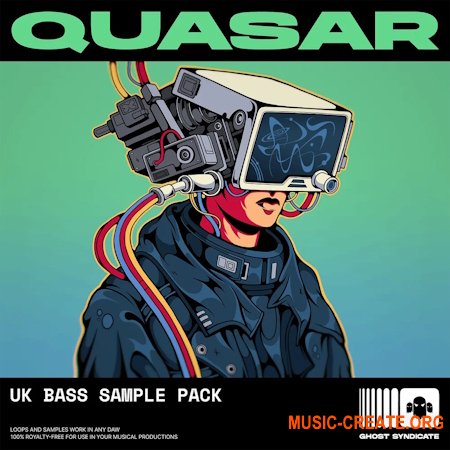 Ghost Syndicate QUASAR: UK Bass (WAV MIDI)