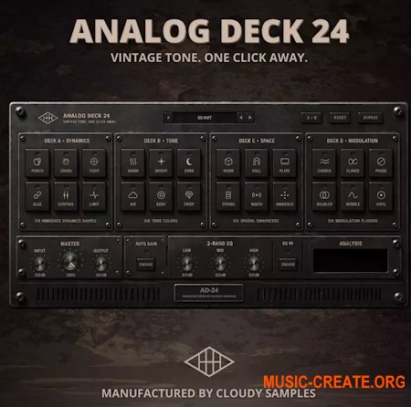 Cloudy Samples Analog Deck 24 WIN / MAC