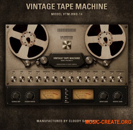 Cloudy Samples Vintage Tape Machine WIN / MAC