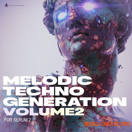 Black Octopus Sound Melodic Techno Generation 2 for Serum 2